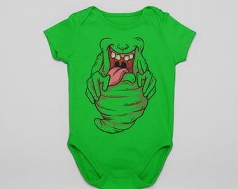 Baby Slime Covered Ghost Halloween Cosplay Costume Bodysuit | MNSSHP Costume | Baby Buster Cosplay | Universal Specter | Matching Family