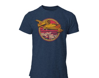Higher for Hire Unisex Shirt | Saturday Morning After School Plus Cartoons | Unique 90s Cartoon Graphic Tee | Retro Orlando Vacation Shirt