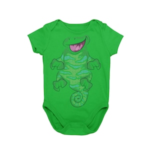 Disfraz de Pascal para bebé de Halloween / Body de cosplay de camaleón de la película Rapunzel / Mono de personaje camaleón Sidekick / WDW Orlando MNSSHP