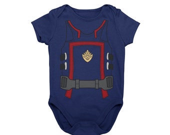 Baby Guardian Super Hero Halloween Costume Bodysuit | Super Baby Comic Book Cosplay Costume | Superhero Baby Shower Gift | Unique Costume