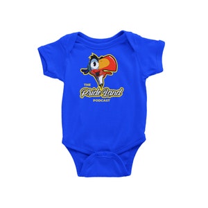 El Prideland Podcast Bodysuit / Orlando Family Vacation Matching Baby / Unique Baby Shower Gift / Baby King Bodysuit /Baby First Visit
