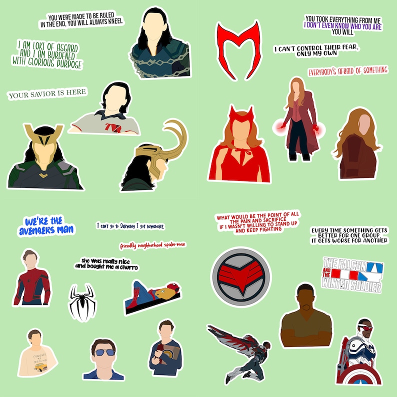 Custom Sticker Pack - 10 Piece - Premium Waterproof Paper - Matte - Etsy