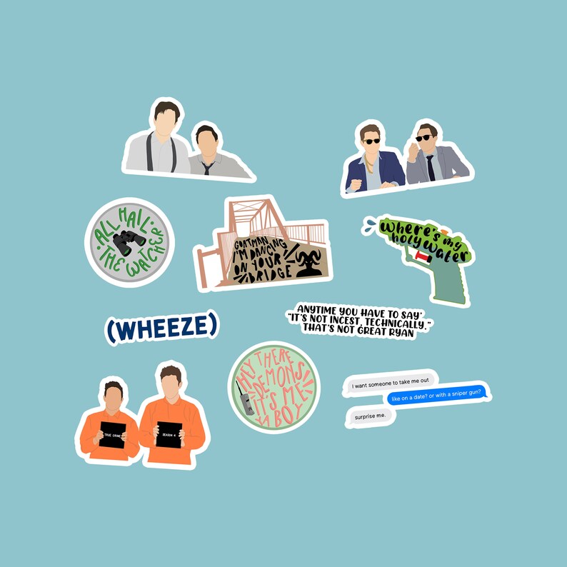 Buzzfeed Unsolved Inspired Sticker Pack 10 Piece Premium | Etsy