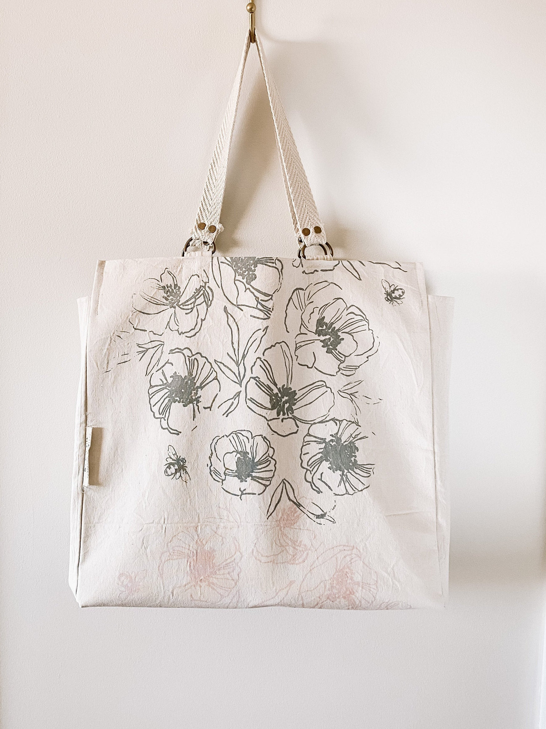 Fabric Tote Bag Large Canvas Tote Canvas Tote Bag for Women Etsy