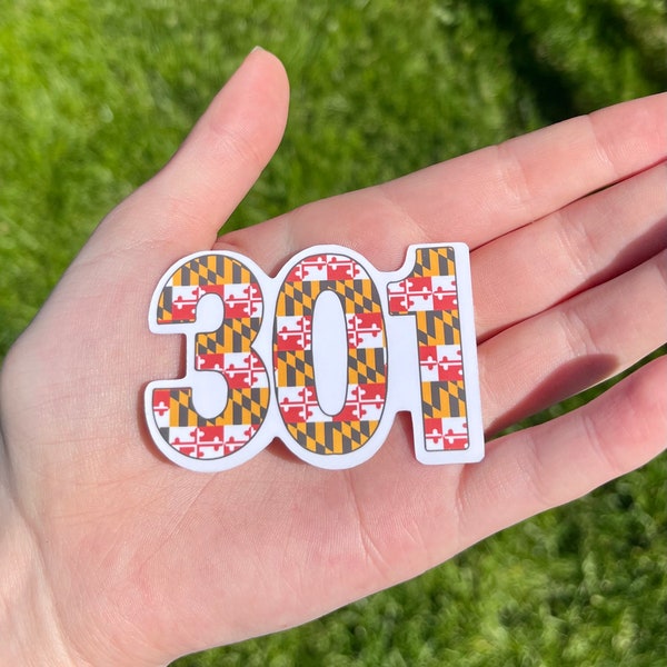 MD “301” Sticker