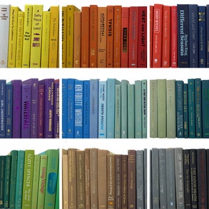 Real Decorative Books by color | Bulk Bundle Books By Color | Choose Colors | Designer Decor Books | Price Per Set