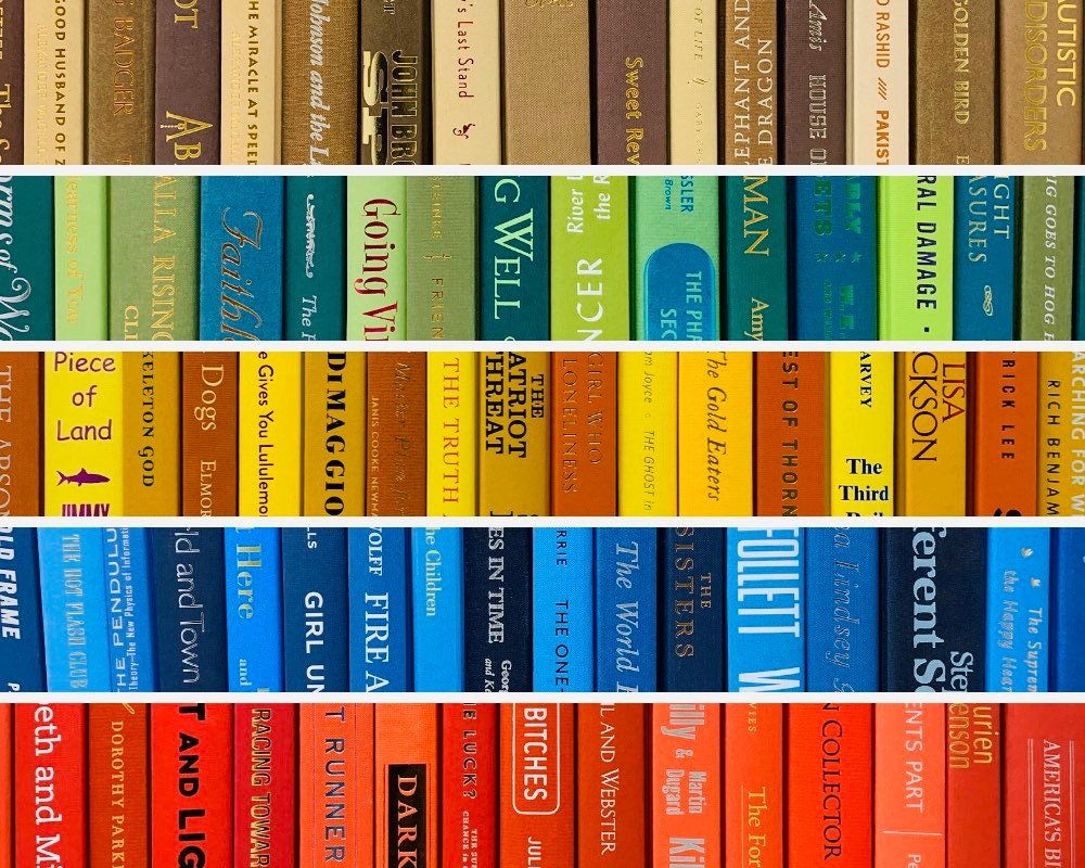 Decorative Books by Color Choose From Many Colors Home Etsy