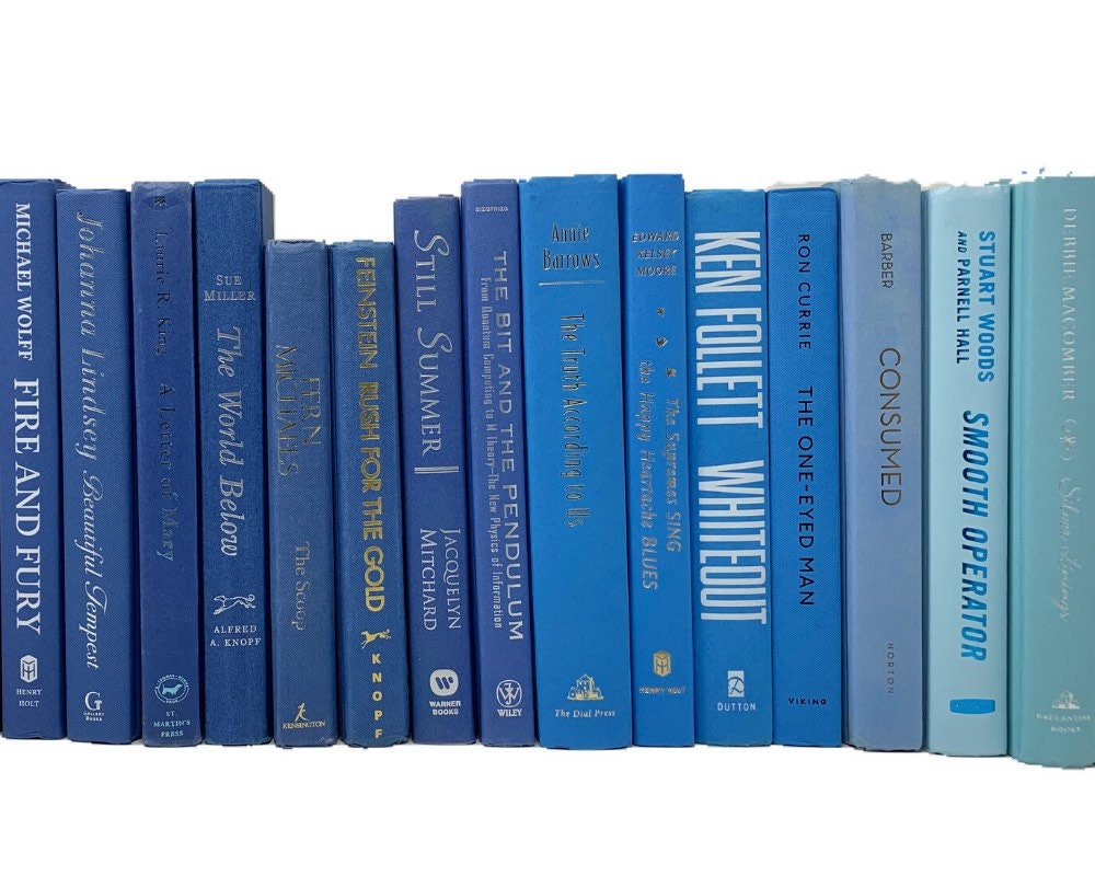 Decorative Books by Color Choose From Many Colors Home Etsy