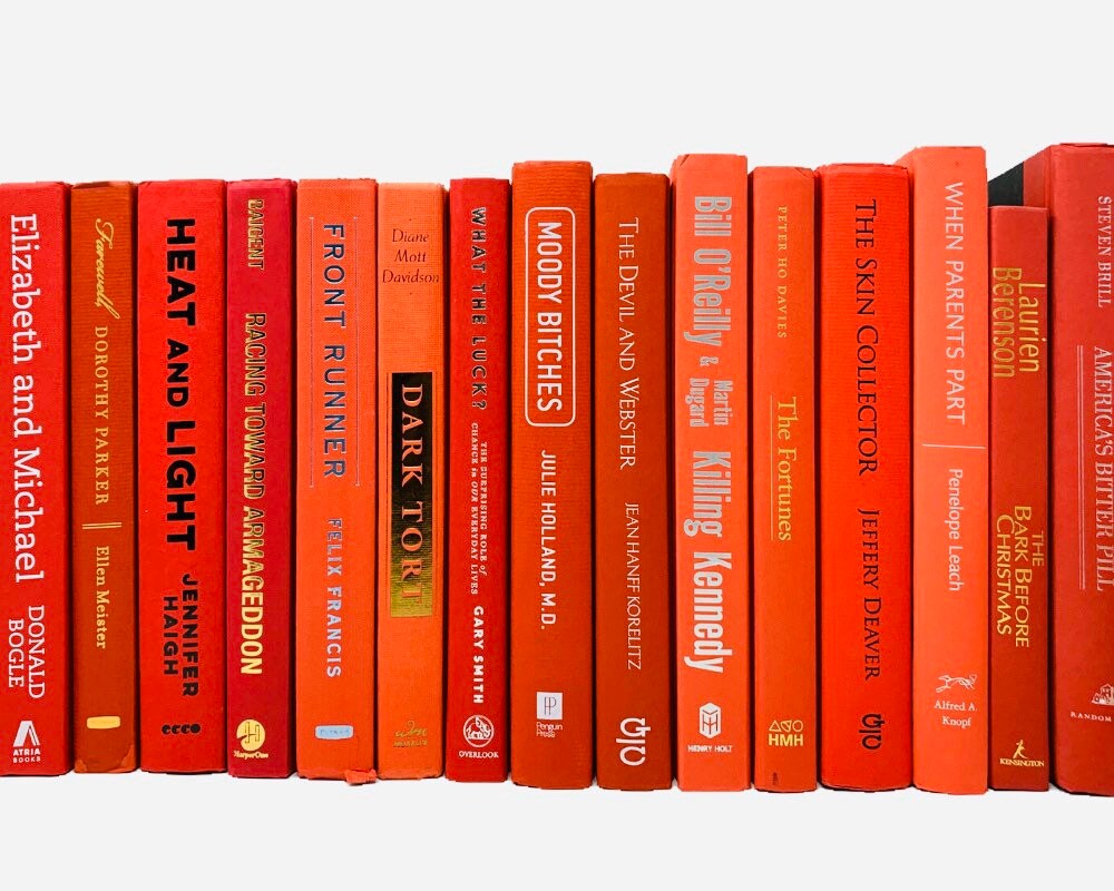 Decorative Books by Color Choose From Many Colors Home Etsy