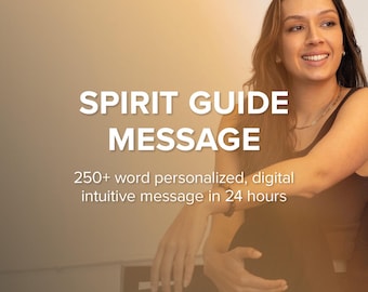 Spirit Guide Message | 250+ Word Intuitive Message Delivered In 24 Hours