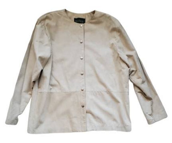 Vintage 70s Danier Suede Leather Jacket