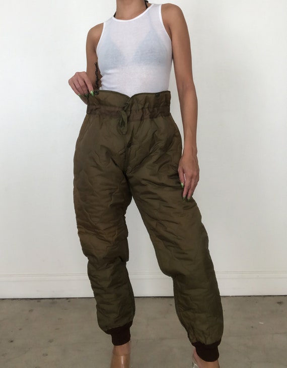 Men's Quilted Military Pants - Etsy 