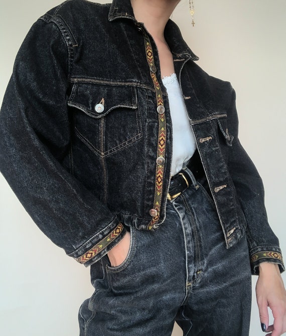 Cropped Denim Jacket