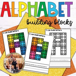 Tapis de construction de lettres de l'alphabet pour centres d'alphabétisation