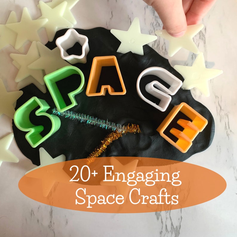 Galaxy Planets Preschool Crafts Outer Space Stars Astronaut 20+ Engaging Space Crafts Space Craft Ebook