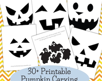 Printable Pumpkin Carving Stencils