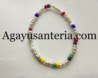 7 Potencias  Orisha Yoruba Santeria Bracelet|Pulsera