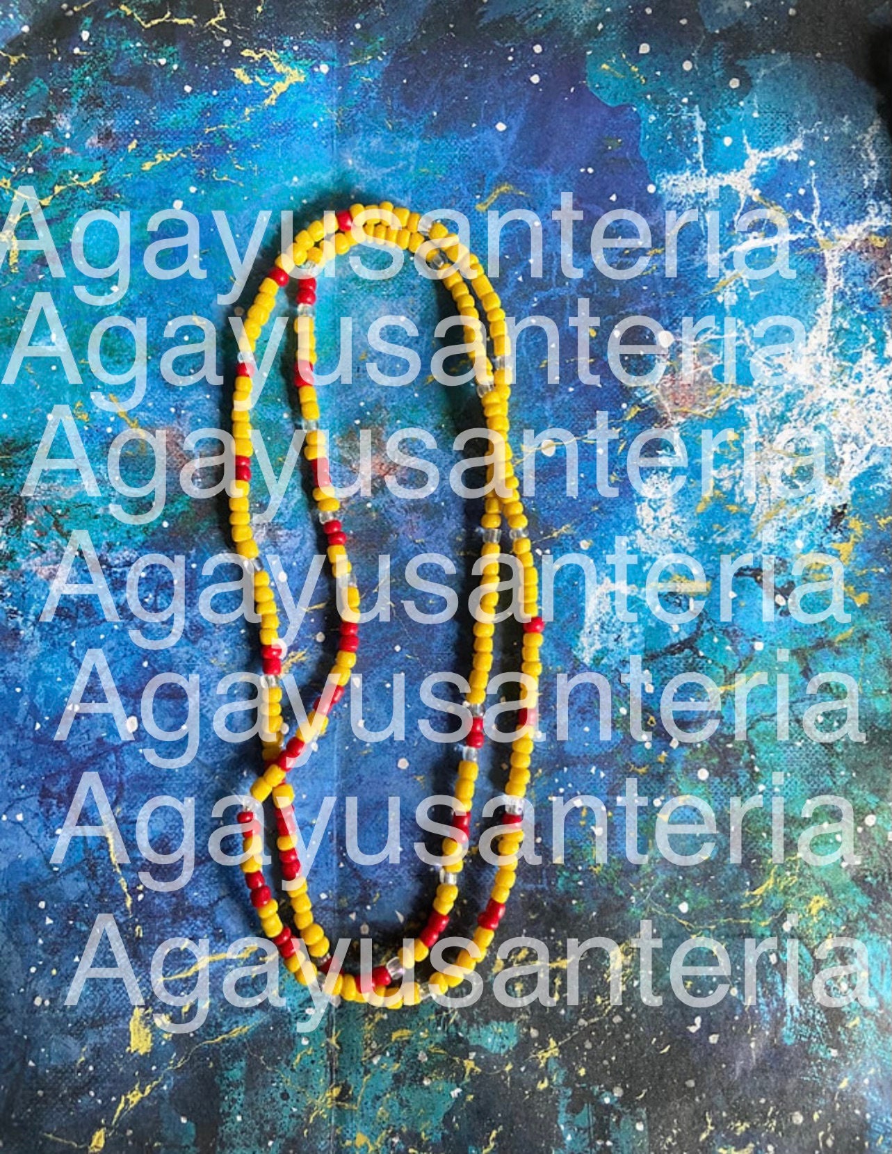 Agayu Santeria Orisha Necklace agayu Santeria Orisha Collar - Etsy