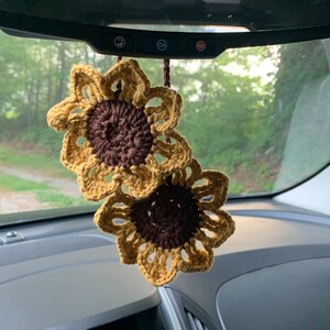 Sunflower car hanger