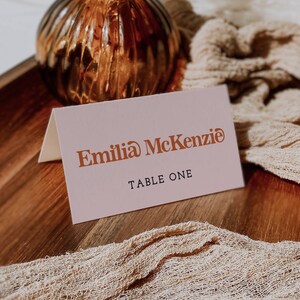 50 Tischkarten Hochzeit - Personalisierte Platzkarten 11x8,5cm