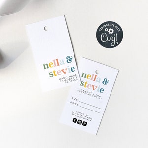Editable Small Business Price Tag Template Printable - Etsy