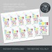 Back to School Take Note Gift Tag Template Printable Note Pad - Etsy