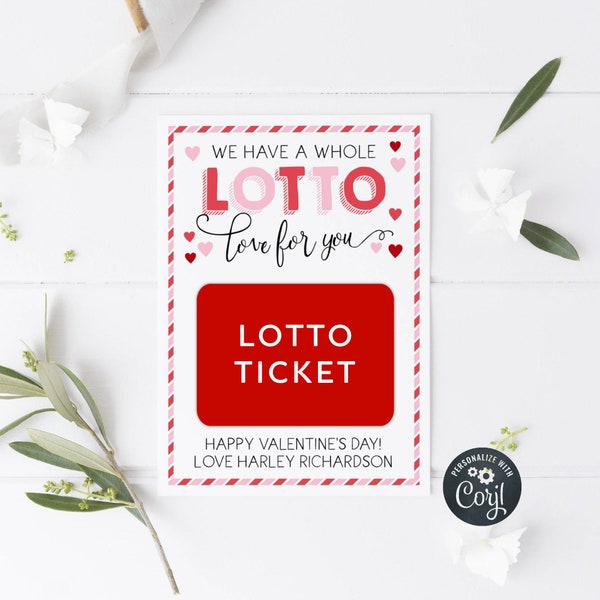 Teacher Lotto Card - Etsy
