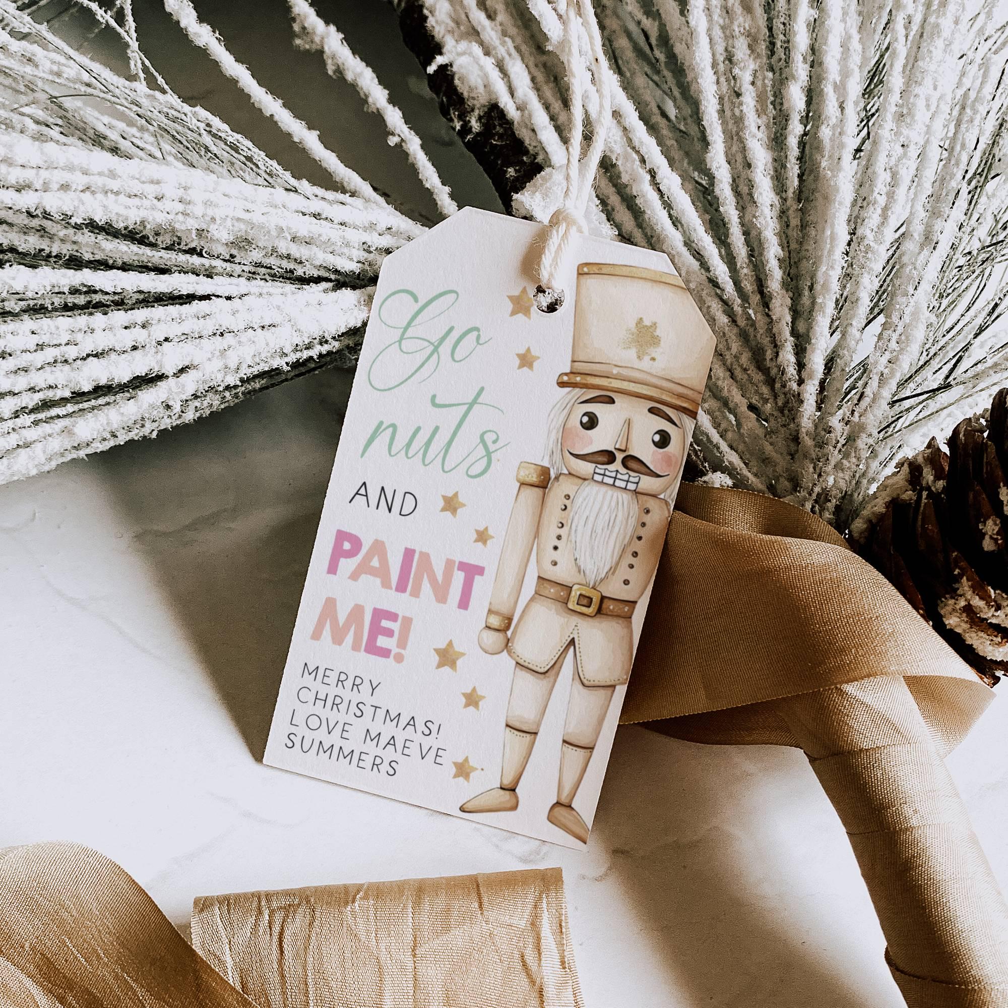 APLI Kids - Etichette Regalo Natale Tema Schiaccianoci - 1 Foglio Con 8 Adesivi Colorati Per Decorare E Personalizzare I Pacchi