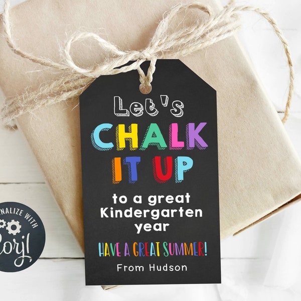 Chalkboard Gift Tags Etsy