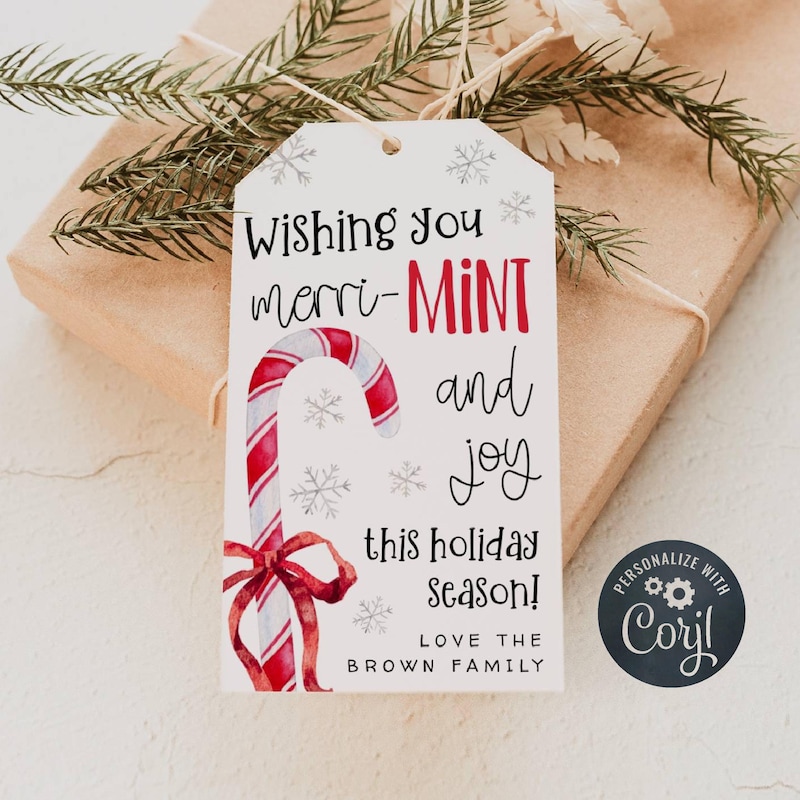 Thinking of You Candy Tags - Etsy