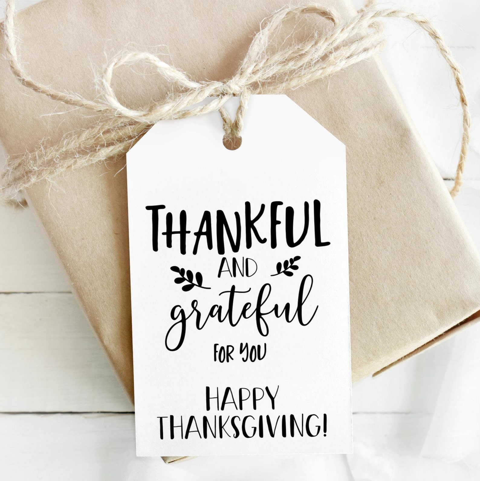Printable Thanksgiving Favor Tag Template Editable - Etsy