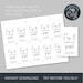 Pop It When She Pops Tag Template, Printable Modern Baby Shower ...