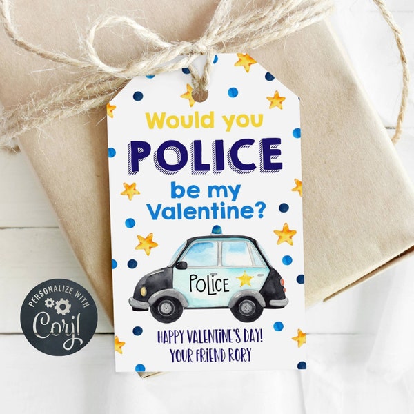 Police Valentines - Etsy
