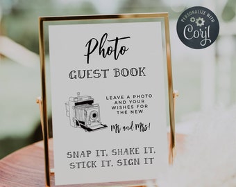 Polaroid Guest Book Sign - Etsy