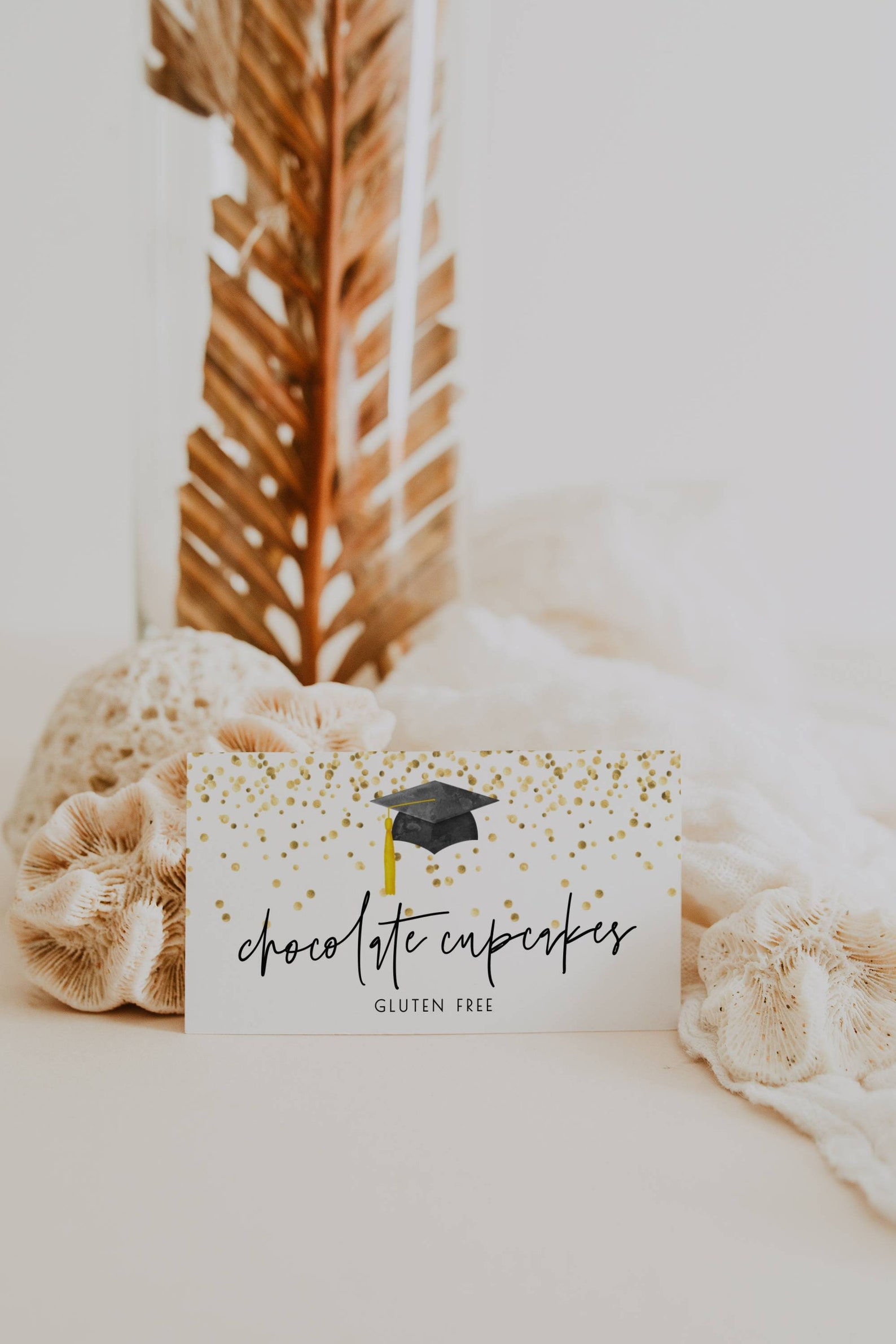 Table Label Graduation Graduation Party Food Label Template, Printable Buffet Tent Cards, Grad ...