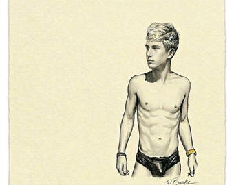 Dibujo de figura personalizado / Retrato personalizado / Obra de arte personalizada a su gusto / Obra de arte personalizada enmarcada / Regalo