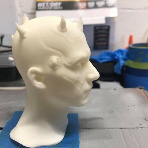 Darth Maul 1:1 scale head for 3d print. image 9