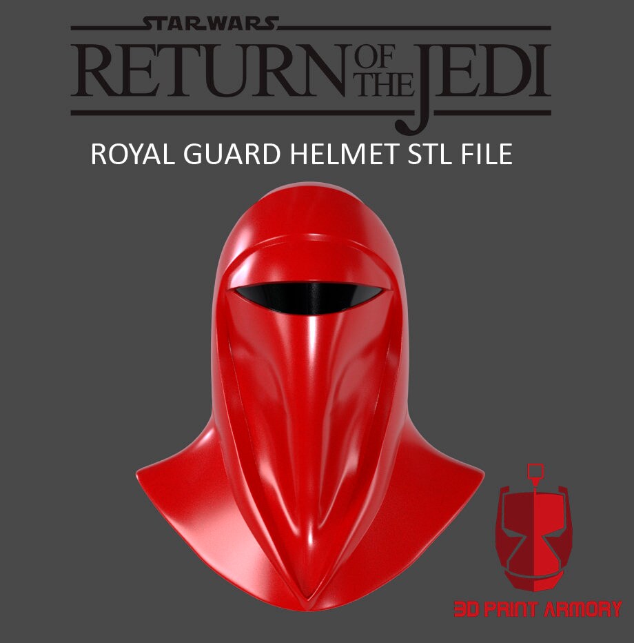 Royal Guard Helmet STL File for 3d Print Etsy Canada