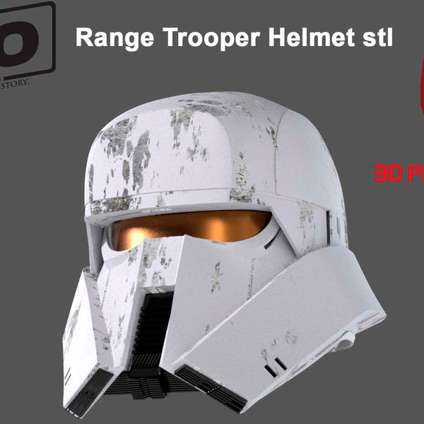 Range Trooper helmet  STL file for 3d print