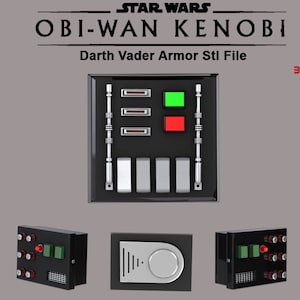 Darth Vader Armor as seen on Obi Wan Tv series  STL file for 3d print