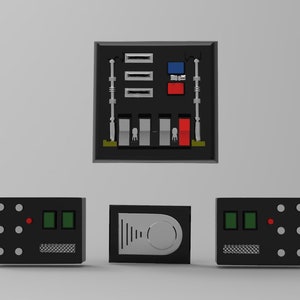 Darth Vader Chest Box Belt Box Armor Return of the Jedi STL File for 3d ...