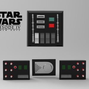 Darth Vader Brustbox Gürtelbox Rüstung ANH STL-Datei für 3D-Druck
