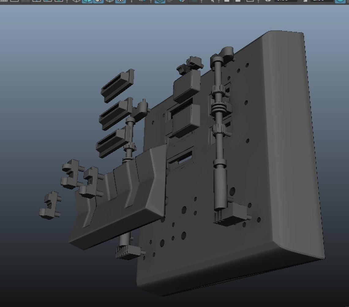 Darth Vader Chest Box Belt Box Armor ESB STL File for 3d Print | Etsy ...