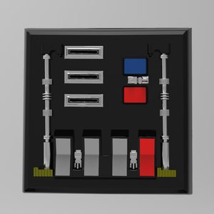 Darth Vader Chest Box Belt Box Armor Return of the Jedi STL File for 3d ...