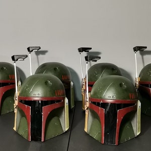 Book Of Boba Fett Fiberglass Helmet Finished.