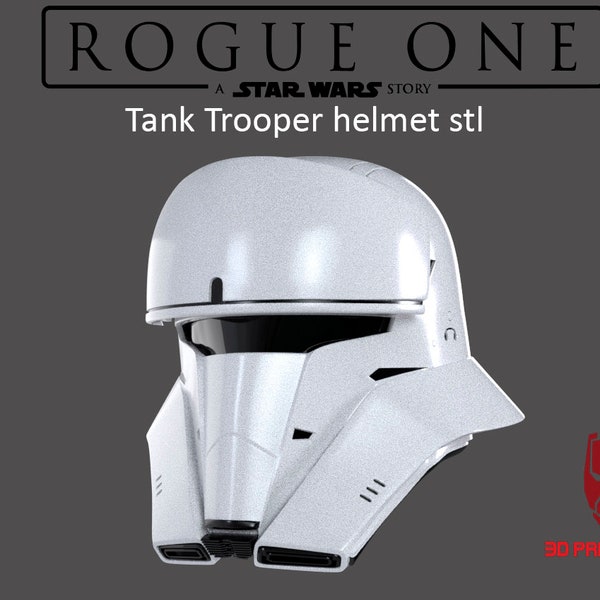 Tank Trooper helmet  STL file for 3d print