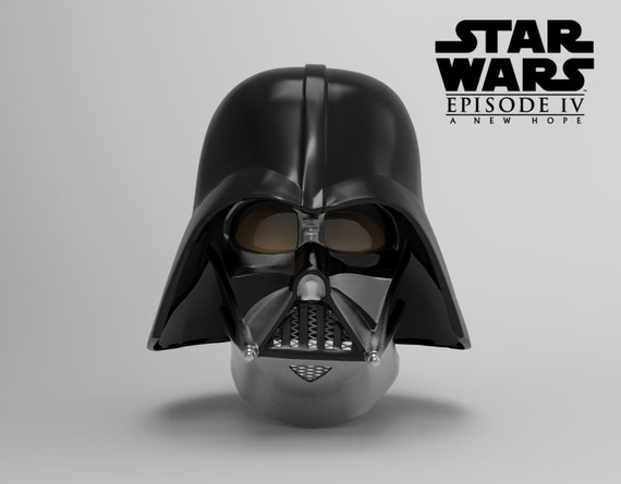 Darth Vader Helmet A New Hope STL File for 3d Print - Etsy