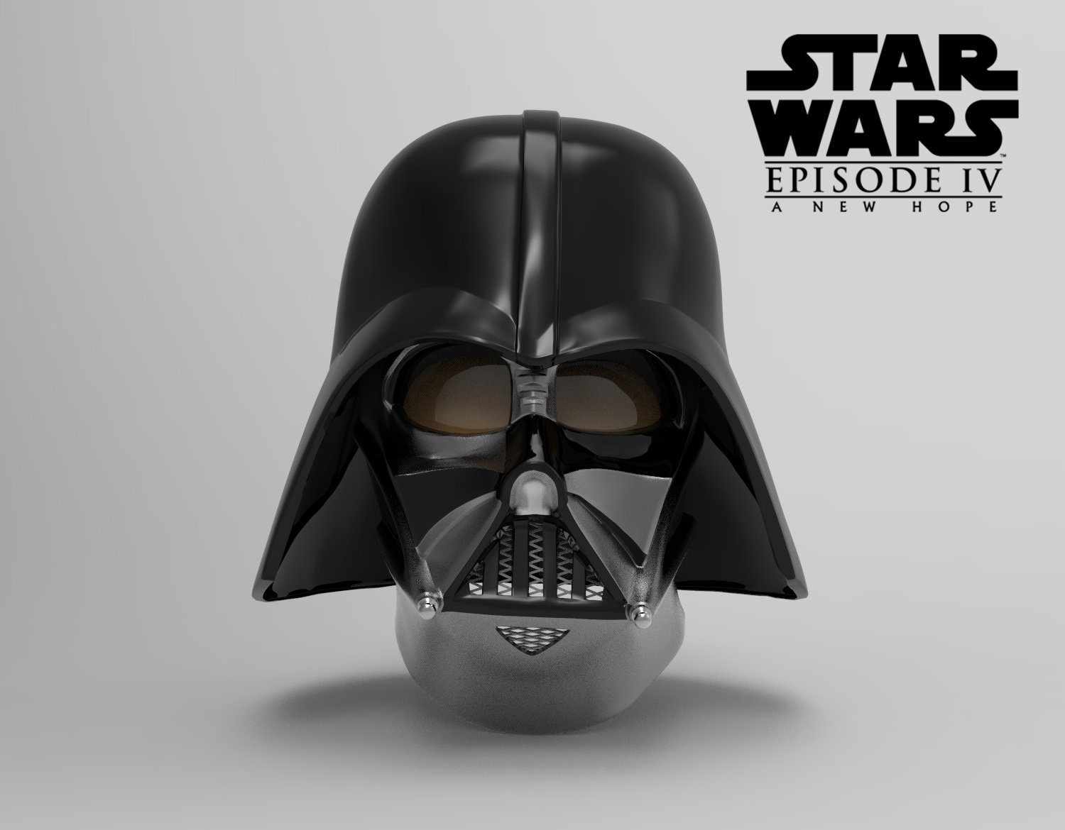 ダース ベイダー ヘルメット ニュー ホープ 3D プリント用 STL