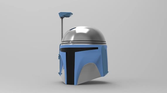Jango Fett Helm Stl Datei Fur 3d Druck Etsy