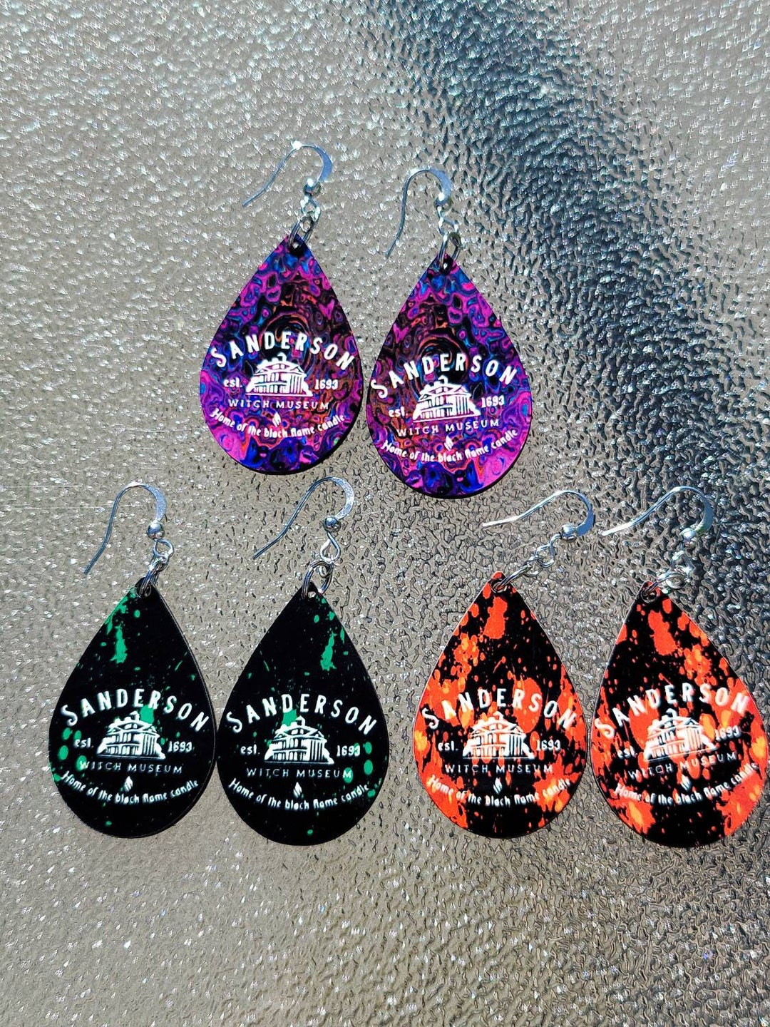 Sanderson Sister Earrings, Sanderson, Hocus Pocus Earrings, Hocus Pocus